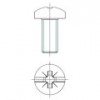 Slotted / Crossed head screw [905] (905041200003)